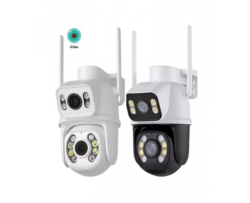 Wireless Dual Lens Speed Dome IP Camera 